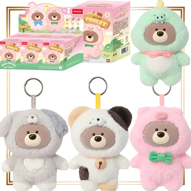 MINISO Gifford Bear Series Blind Box Animal Cross-dressing Enamel Pendant Doll Ornament Toy Holiday Gifts Surprise Box Anime
MINISO Gifford Bear Series Blind Box Animal Cross-dressing Enamel Pendant Doll Ornament Toy Holiday Gifts Surprise Box Anime