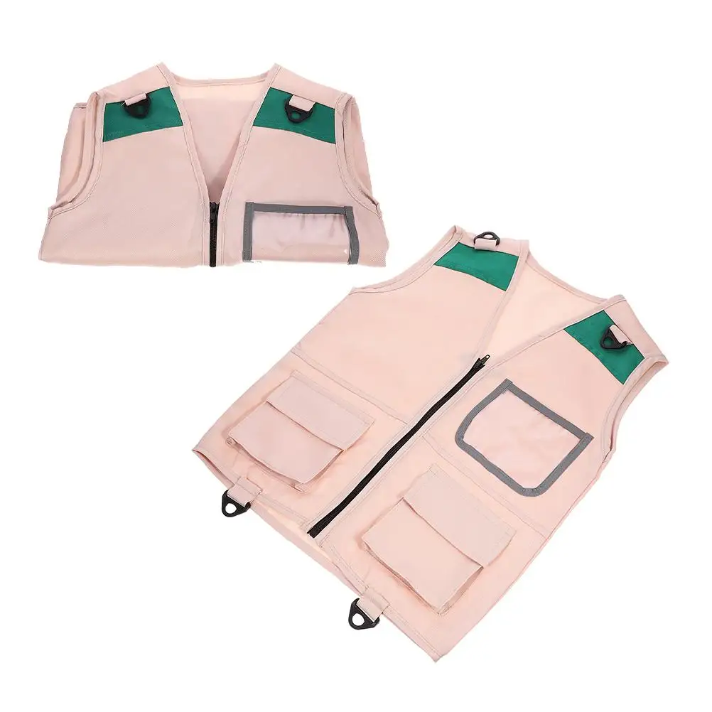 2 Pcs Vest Wear-resistant Fabric Children Outdoor Costume Camping Exploration Role-playing Toy
2 Pcs Vest Wear-resistant Fabric Children Outdoor Costume Camping Exploration Role-playing Toy