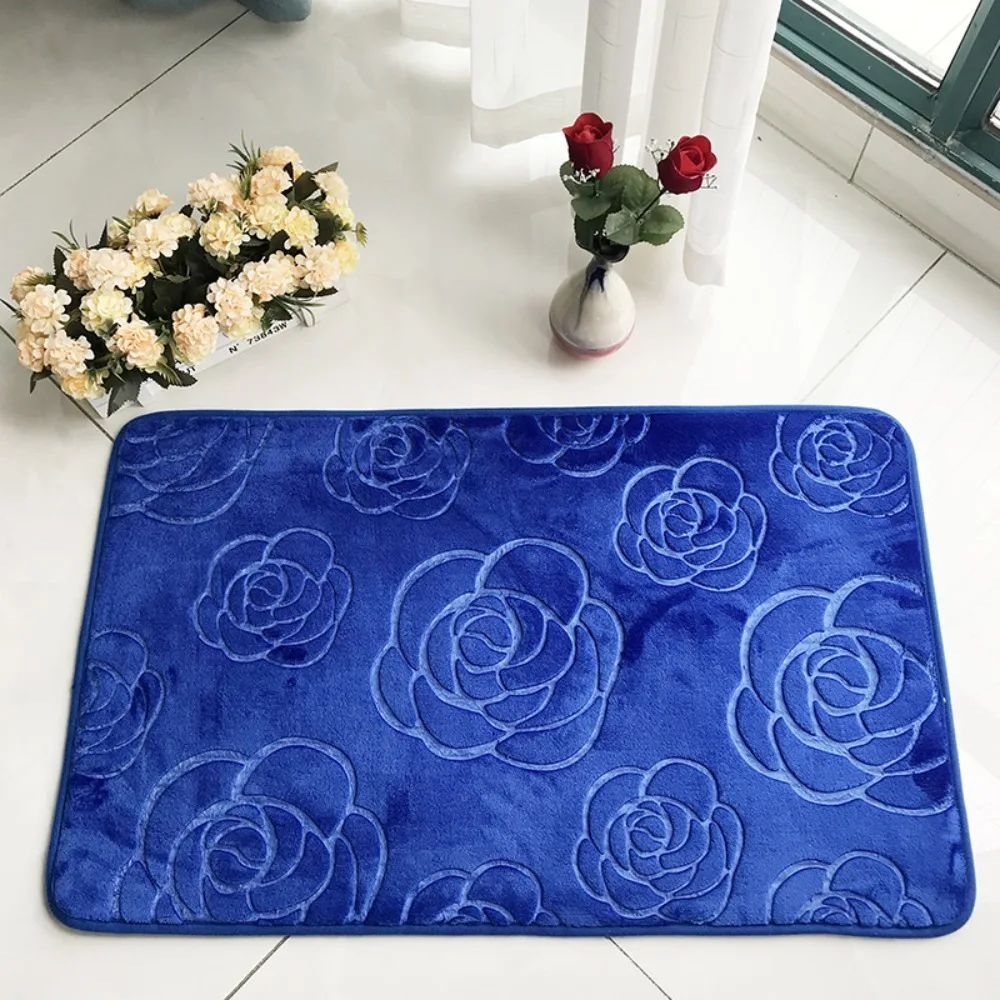 New Water Absorption Rose Floor Mat Non Slip Quick Dry Bathroom Anti-skid Mat Washable Coral Fleece Bath Floor Mat Bathroom
New Water Absorption Rose Floor Mat Non Slip Quick Dry Bathroom Anti-skid Mat Washable Coral Fleece Bath Floor Mat Bathroom