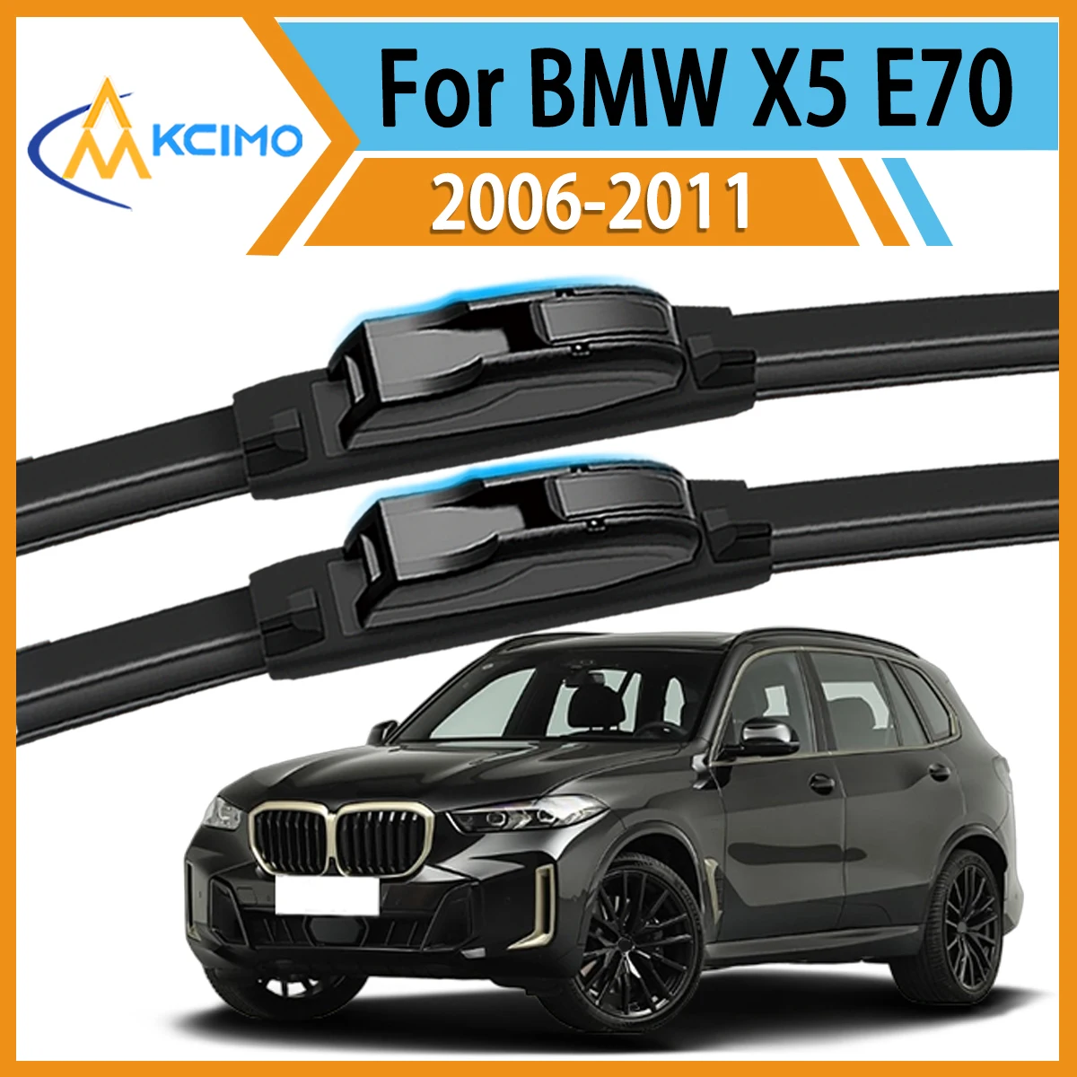 Superior Wiping Performance 2PCS Front Wipers for BMW X5 E70 2006 - 2011 All-Season Clarity Reduced Noise Safe Driving
Superior Wiping Performance 2PCS Front Wipers for BMW X5 E70 2006 - 2011 All-Season Clarity Reduced Noise Safe Driving