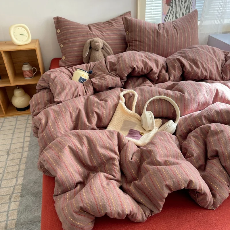 New Retro Grid Bedding Set Polyester Duvet Cover+Sheet+Pillowcase 3/4pcs Twin Full Queen Adult Gift Home Bedlinens Drop Shipping
New Retro Grid Bedding Set Polyester Duvet Cover+Sheet+Pillowcase 3/4pcs Twin Full Queen Adult Gift Home Bedlinens Drop Shipping