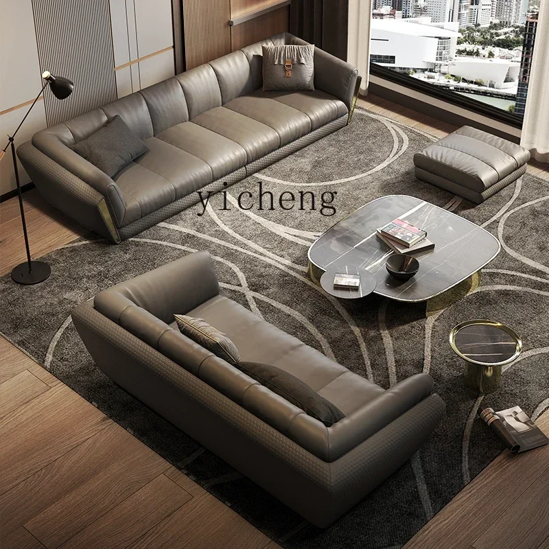 W13-minimalist leather sofa three people four people straight row first layer cowhide simple modern light luxury sofa
W13-minimalist leather sofa three people four people straight row first layer cowhide simple modern light luxury sofa