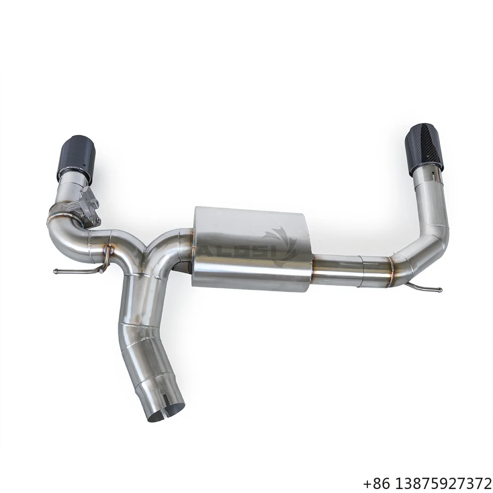 1.5mm SS Axle-Back Exhaust for 420i 428i N20 2.0T 2014-2016 Lightweight Sport Sound Upgrade Exhaust
1.5mm SS Axle-Back Exhaust for 420i 428i N20 2.0T 2014-2016 Lightweight Sport Sound Upgrade Exhaust