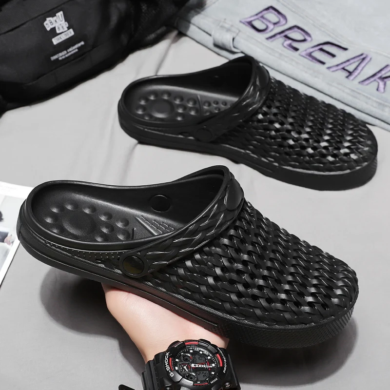 Summer men's sandals daily clogs EVA slippers lightweight non-slip outdoor men's garden shoes beach sandals breathable slippers
Summer men's sandals daily clogs EVA slippers lightweight non-slip outdoor men's garden shoes beach sandals breathable slippers