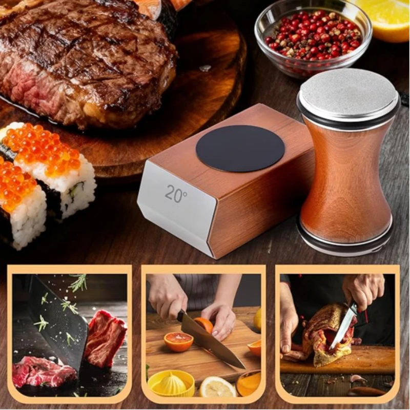 Advanced 4-angle Rolling Knife Sharpener Professional Grinding System Kit With Tumbler Diamond Grinding Stone Grinding Apparatus
Advanced 4-angle Rolling Knife Sharpener Professional Grinding System Kit With Tumbler Diamond Grinding Stone Grinding Apparatus