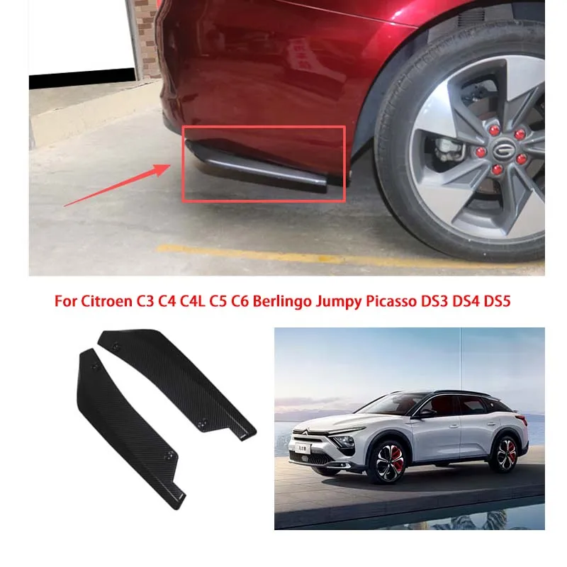Pair For Citroen Car Front Rear Bumper Lip Splitter Scratch Protector 44.5cm Winglets Side Skirt Extension
Pair For Citroen Car Front Rear Bumper Lip Splitter Scratch Protector 44.5cm Winglets Side Skirt Extension