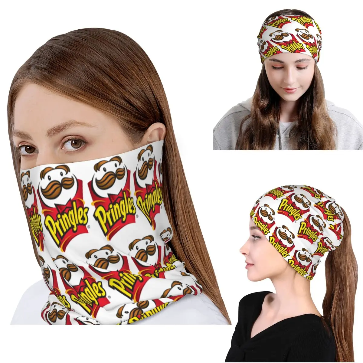 Potato Crisps Chips Pringles Print Bandana Neck Cover Face Scarf Multi-use Headband Beanies Hat Unisex Adult Windproof
Potato Crisps Chips Pringles Print Bandana Neck Cover Face Scarf Multi-use Headband Beanies Hat Unisex Adult Windproof
