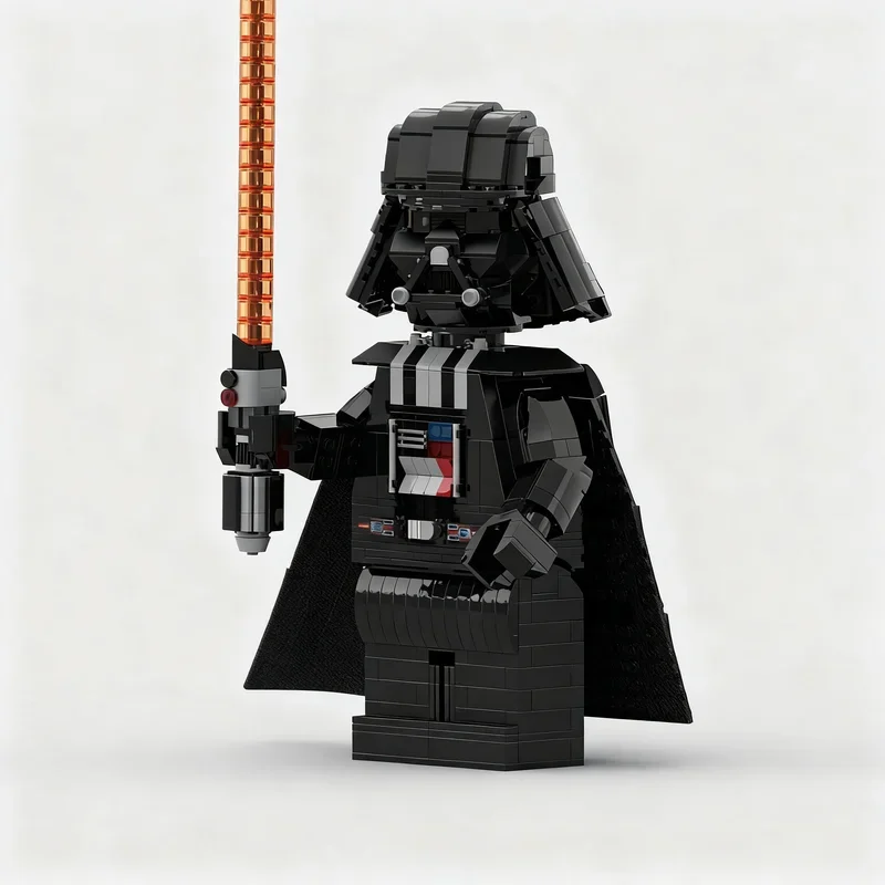 929PCS MOC Space War Dark Warrior Maxifig Model Custom Building Blocks DIY Creative Ideas Birthday Gift Assembly Home Decor Set
929PCS MOC Space War Dark Warrior Maxifig Model Custom Building Blocks DIY Creative Ideas Birthday Gift Assembly Home Decor Set