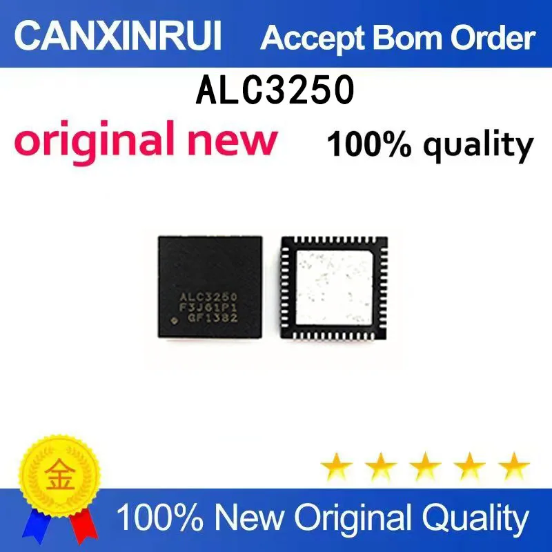 (5 PCS) Brand new spot ALC255 ALC3250 ALC3250-CG 3250 QFN
(5 PCS) Brand new spot ALC255 ALC3250 ALC3250-CG 3250 QFN
