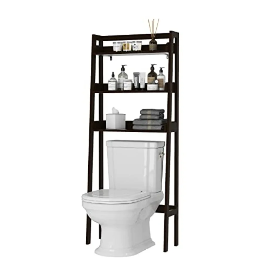 Over The Toilet Storage, 3-Tier Bathroom Shelves Over Toilet, Behind Toilet Bathroom Organizer
Over The Toilet Storage, 3-Tier Bathroom Shelves Over Toilet, Behind Toilet Bathroom Organizer