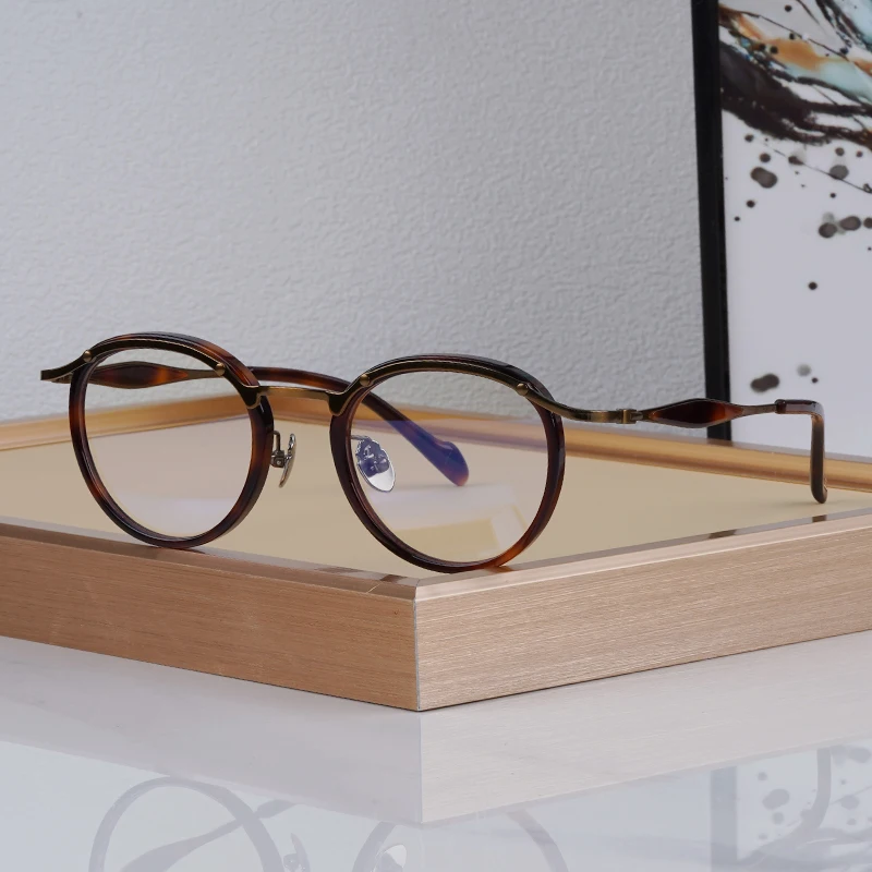 Japanese Designer Acetate Glasses Frames For Men Women Handmade High Quality Round Oval Eyewear Brand Fashion Retro Eyeglasses
Japanese Designer Acetate Glasses Frames For Men Women Handmade High Quality Round Oval Eyewear Brand Fashion Retro Eyeglasses