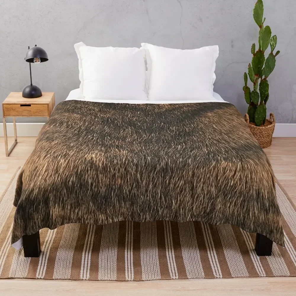 Brindle Animal Print, Brown Brindle Dog Throw Blanket Cozy Sofa Blanket for TV Watching Napping
Brindle Animal Print, Brown Brindle Dog Throw Blanket Cozy Sofa Blanket for TV Watching Napping