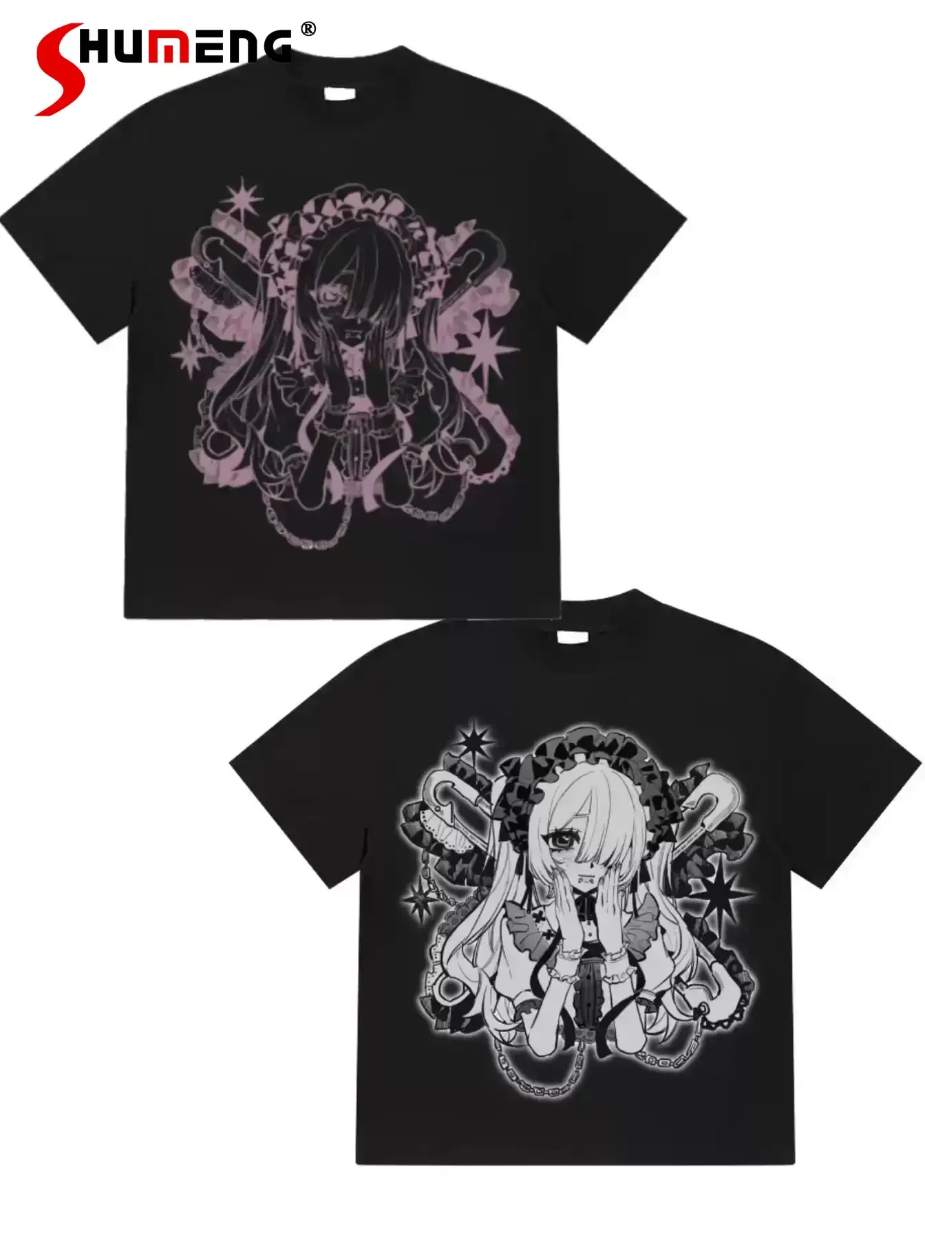 Original Japanese Style Mass-produced Subculture Anime Cartoon Girl Crew Neck Short-sleeved Loose Versatile T-shirt Tops Women
Original Japanese Style Mass-produced Subculture Anime Cartoon Girl Crew Neck Short-sleeved Loose Versatile T-shirt Tops Women