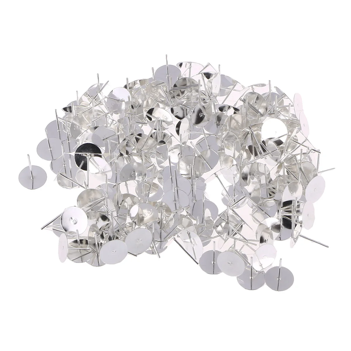 200pcs Ear Stud Metal Woman Round Earrings Decor Bottom Bracket Durable Safe Nondeformable Practical Match Clothing
200pcs Ear Stud Metal Woman Round Earrings Decor Bottom Bracket Durable Safe Nondeformable Practical Match Clothing