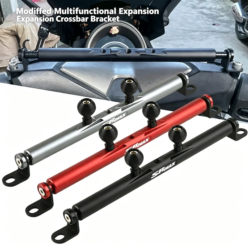 Motorcycle multifunction crossbar Handlebar balance bar phone GPS stand holder For Aprilia SRMAX 300 250 SRMAX300 SRMAX250
Motorcycle multifunction crossbar Handlebar balance bar phone GPS stand holder For Aprilia SRMAX 300 250 SRMAX300 SRMAX250