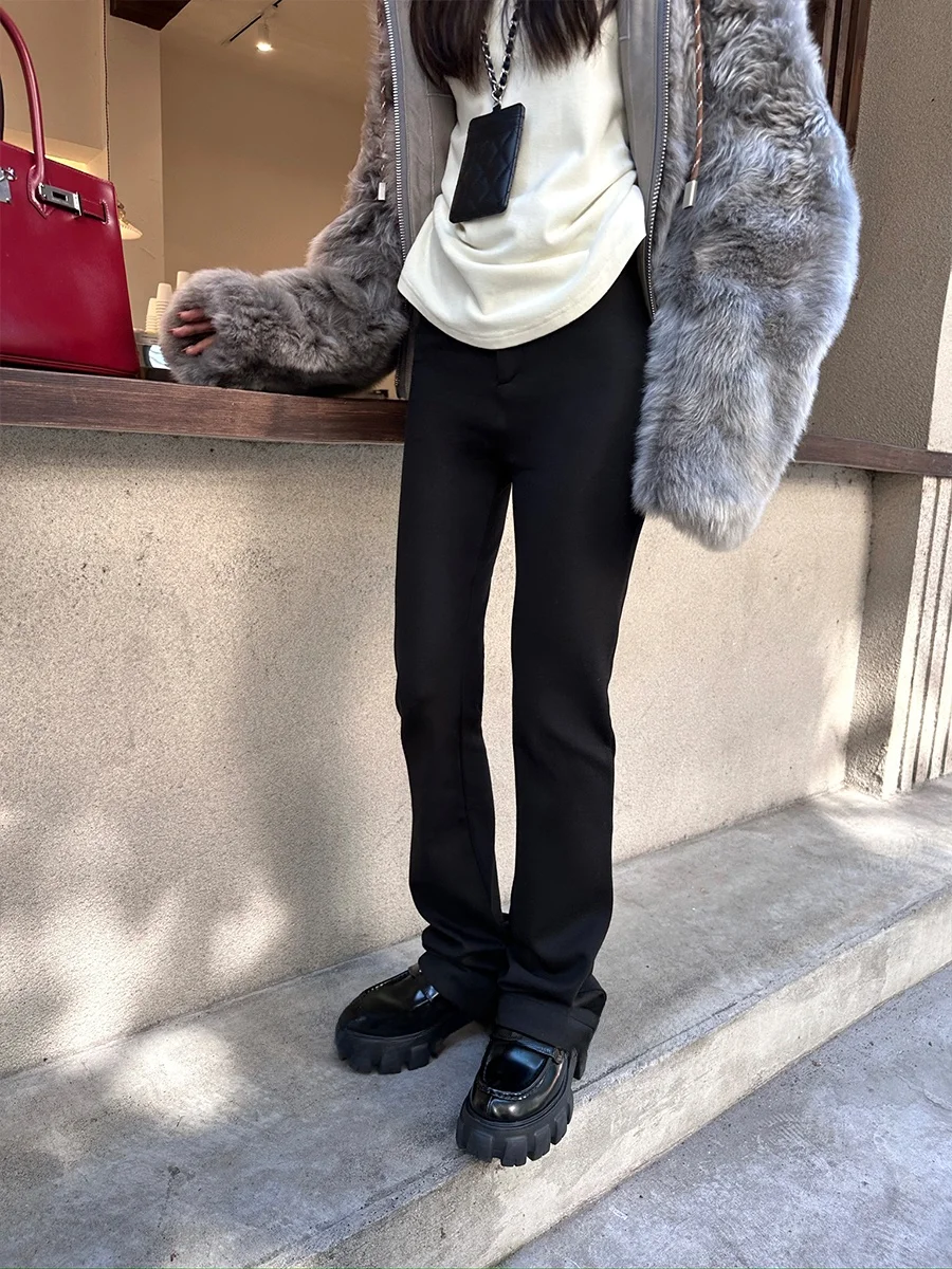 Fce Lined Yoga Pants Long Leggings Brued Cotton Trousers Women's Autumn Winter Faion Casual Wear Comfortable Fit
Fce Lined Yoga Pants Long Leggings Brued Cotton Trousers Women's Autumn Winter Faion Casual Wear Comfortable Fit