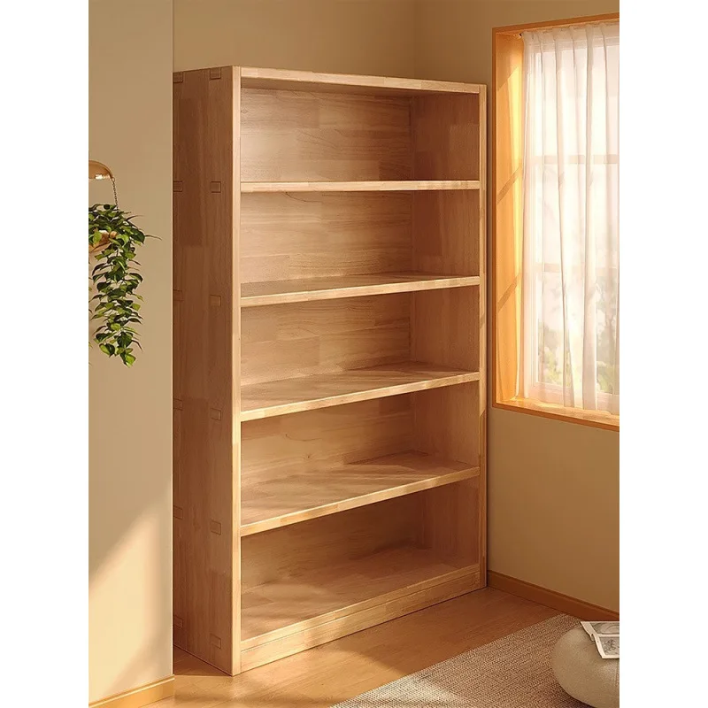 Solid wood thickened bookshelf shelf, floor-to-ceiling integrated wall cabinet locker
Solid wood thickened bookshelf shelf, floor-to-ceiling integrated wall cabinet locker