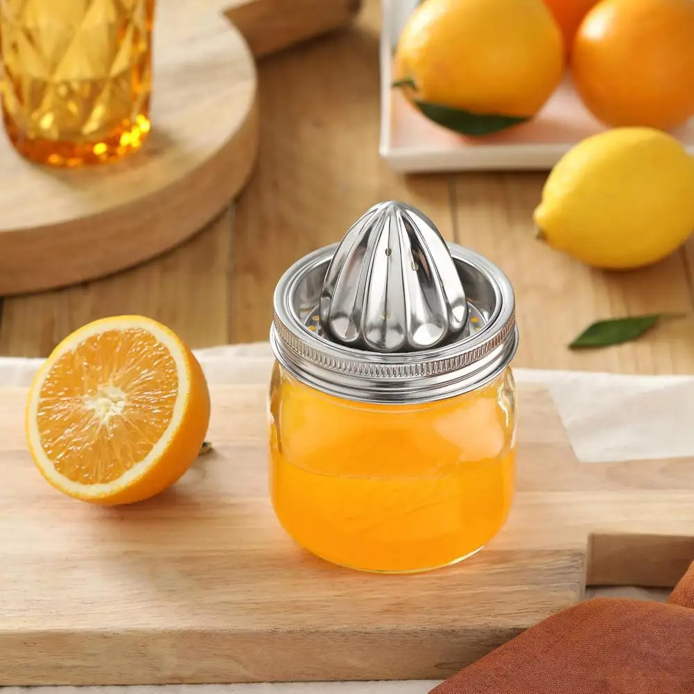 Stainless Steel Citrus Juicer Orange Juicers Stainless Steel Juicers with Glass Mason Jars for Citrus Fruits
Stainless Steel Citrus Juicer Orange Juicers Stainless Steel Juicers with Glass Mason Jars for Citrus Fruits