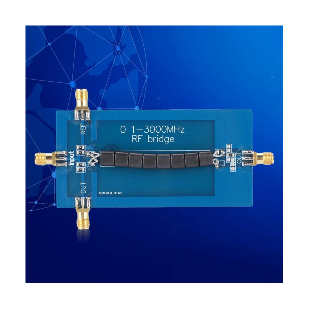 Standing Wave Bridge High Performance Easy to Use 0.1-3000MHz RF SWR Reflection Bridge for Factory
Standing Wave Bridge High Performance Easy to Use 0.1-3000MHz RF SWR Reflection Bridge for Factory