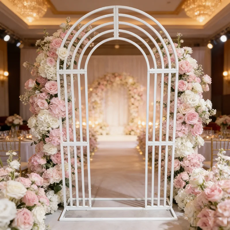 1pcs Large White Wedding Arch Stand 5 Layer Balloon Garden Backdrop Metal Rack Arch Frame Pergola Stand
1pcs Large White Wedding Arch Stand 5 Layer Balloon Garden Backdrop Metal Rack Arch Frame Pergola Stand