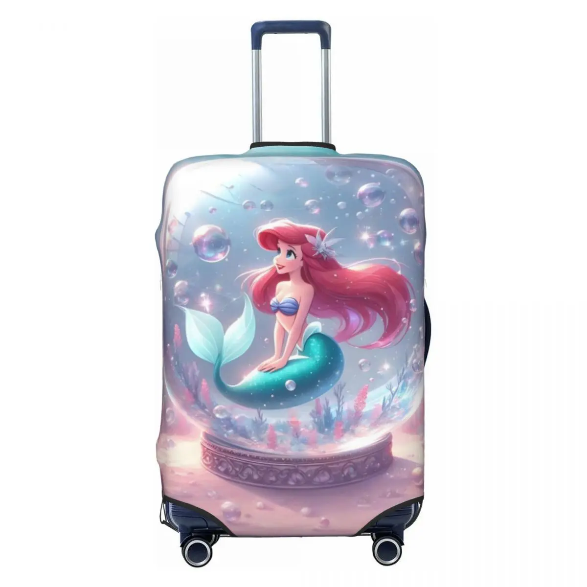 Custom The Little Mermaid Luggage Cover Cute Kawaii Princess Suitcase Protector Covers Suit For 18-32 inch
Custom The Little Mermaid Luggage Cover Cute Kawaii Princess Suitcase Protector Covers Suit For 18-32 inch