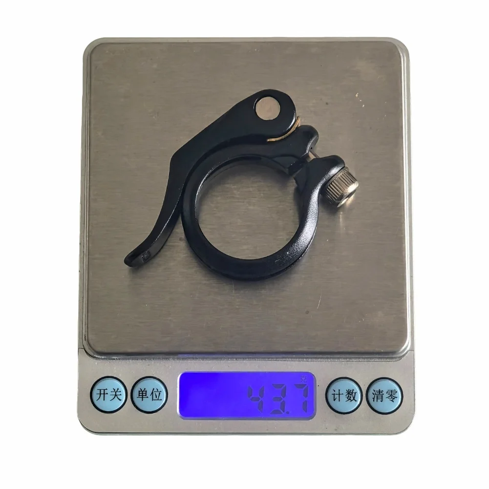 Lightweight Quick Release Seatpost Clamp Made of Aluminum Fits For 30.4 For 30.8 For 30.9 31.6 Millimeter Tubes
Lightweight Quick Release Seatpost Clamp Made of Aluminum Fits For 30.4 For 30.8 For 30.9 31.6 Millimeter Tubes