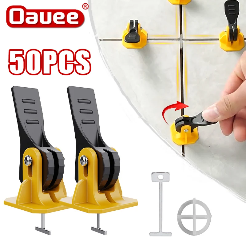50/100Pcs Floor Tile Leveling System Clips Leveler Adjuster Kit for the Tile Laying Fixing Flat Ceramic Wall Construction Tools
50/100Pcs Floor Tile Leveling System Clips Leveler Adjuster Kit for the Tile Laying Fixing Flat Ceramic Wall Construction Tools