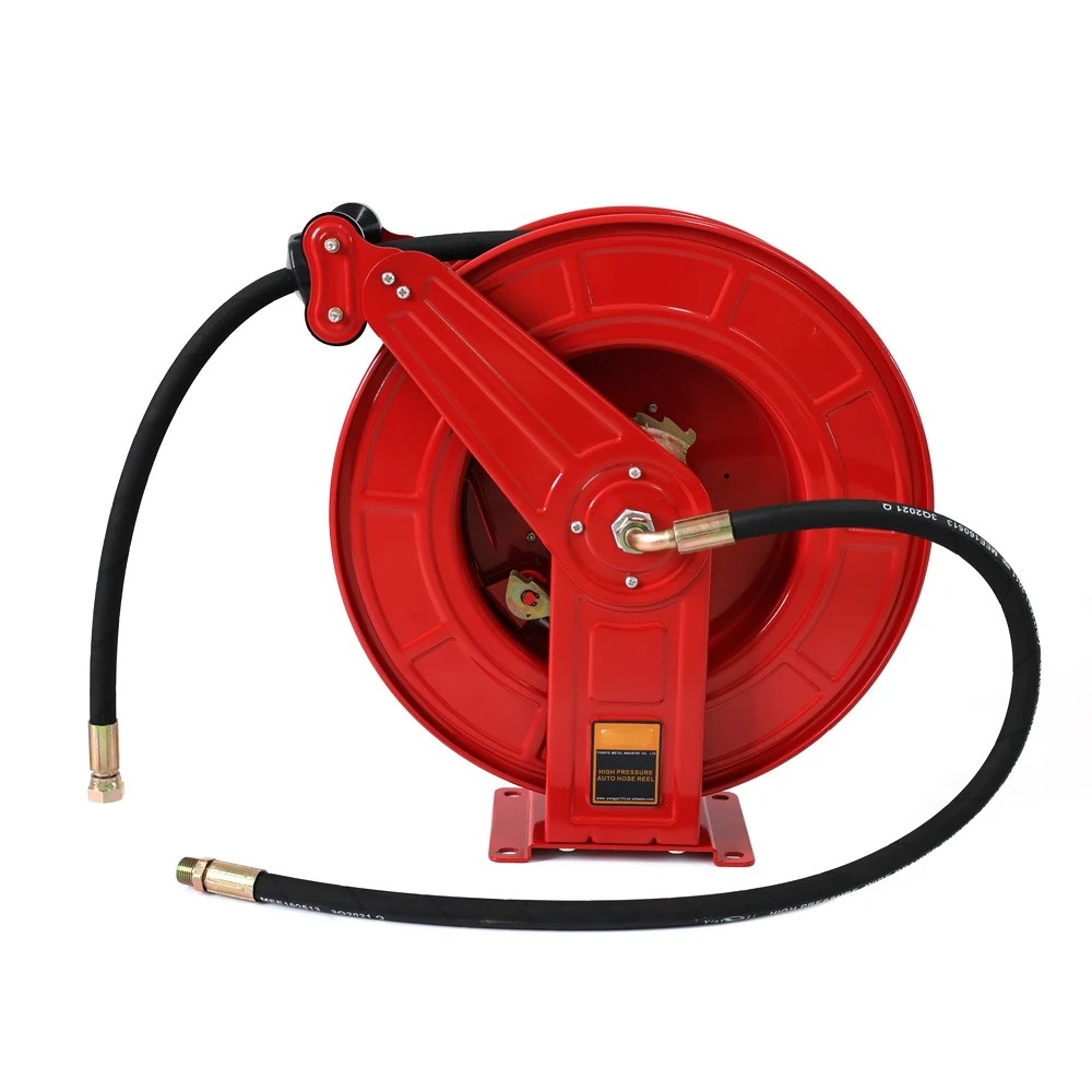 Stainless Steel High Pressure Heavy Duty Hose Reel 1/4" 20 Meters Wall Mounted Automatic Air Retractable Hose Reels
Stainless Steel High Pressure Heavy Duty Hose Reel 1/4" 20 Meters Wall Mounted Automatic Air Retractable Hose Reels