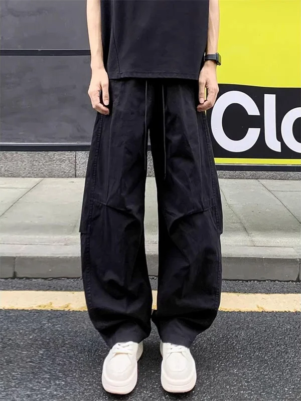 Men's Workwear Pants Straight Leg Drapey Folded American Street Sle Cleanfit Versatile High-End Feeling Logging Casual Pants
Men's Workwear Pants Straight Leg Drapey Folded American Street Sle Cleanfit Versatile High-End Feeling Logging Casual Pants