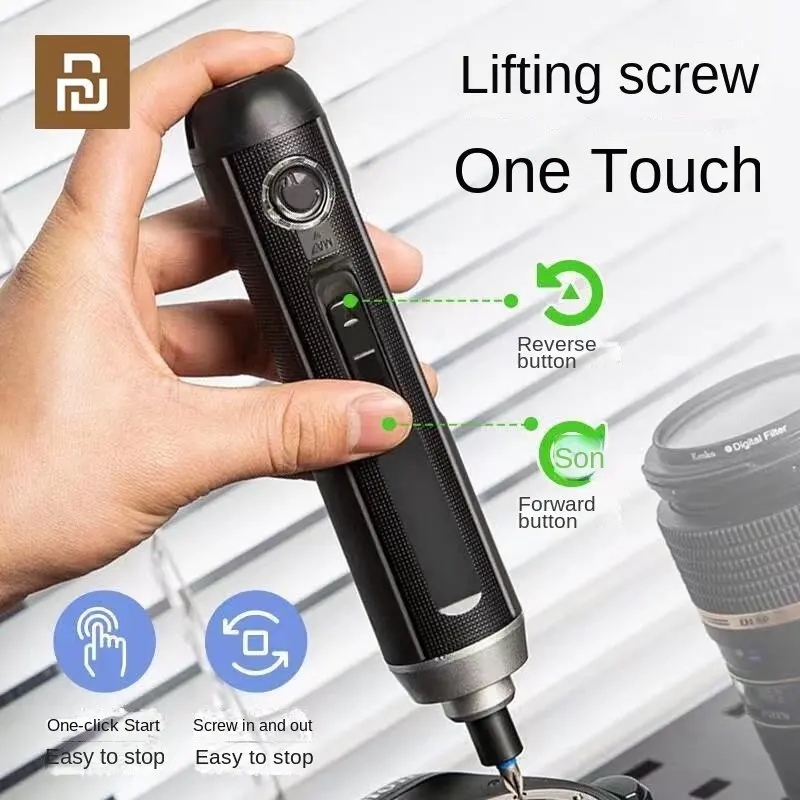 Youpin Deli Electrical Screwdriver Sets 25 In 1 Screw Driver Bits 3.6V Lithium Battery Electric Brushless Precision Power Tools
Youpin Deli Electrical Screwdriver Sets 25 In 1 Screw Driver Bits 3.6V Lithium Battery Electric Brushless Precision Power Tools
