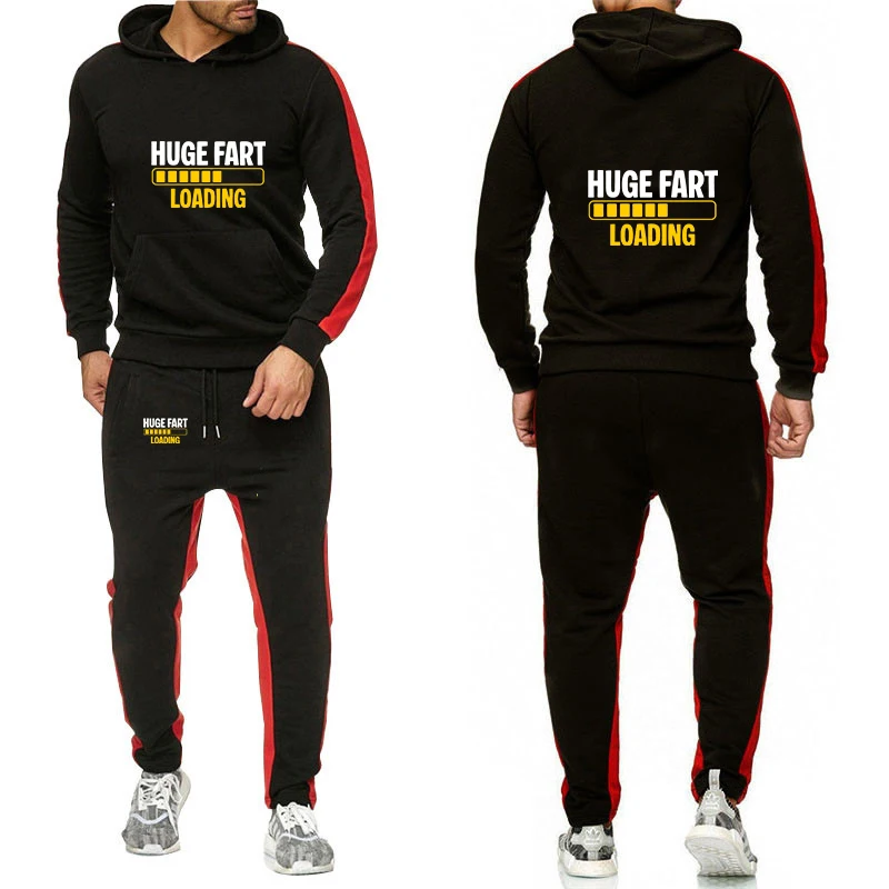 Huge Fart Loading Logo Print 2026 Spring Autumn Men's Lightweight High Street Popular Fashion Solid Color Hoodies Pants Suits
Huge Fart Loading Logo Print 2026 Spring Autumn Men's Lightweight High Street Popular Fashion Solid Color Hoodies Pants Suits