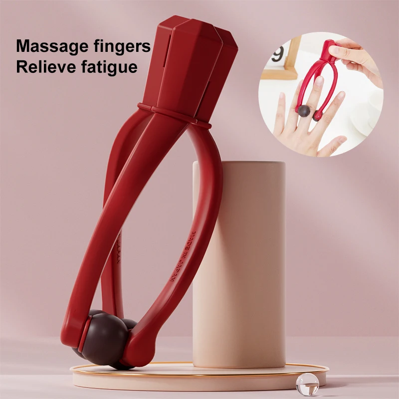 Finger Massager Rubber Roller Hand Blood Circulation Stress Relief Tool Silicone Massager Portable Steel Ball Health Care Tools
Finger Massager Rubber Roller Hand Blood Circulation Stress Relief Tool Silicone Massager Portable Steel Ball Health Care Tools