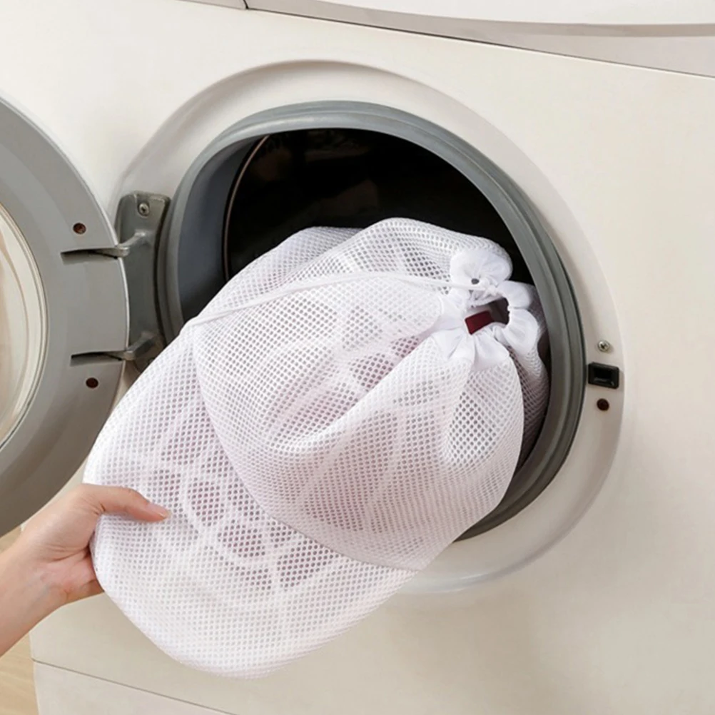 Hat Wash Bag Cleaner Polyester Pouch Cap Machine Washable Drawstring Design Protects Hats BaseBall Laundry Care Storage
Hat Wash Bag Cleaner Polyester Pouch Cap Machine Washable Drawstring Design Protects Hats BaseBall Laundry Care Storage