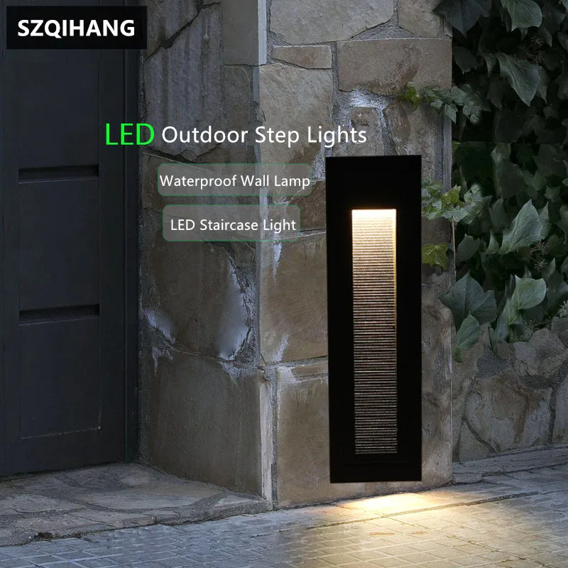 2 Pcs Outdoor Lighting Recessed 10W Wall Lamp Waterproof IP65 Led Embedded for Step Stair Balcony Garden Porch Yard 85-265V/12V
2 Pcs Outdoor Lighting Recessed 10W Wall Lamp Waterproof IP65 Led Embedded for Step Stair Balcony Garden Porch Yard 85-265V/12V