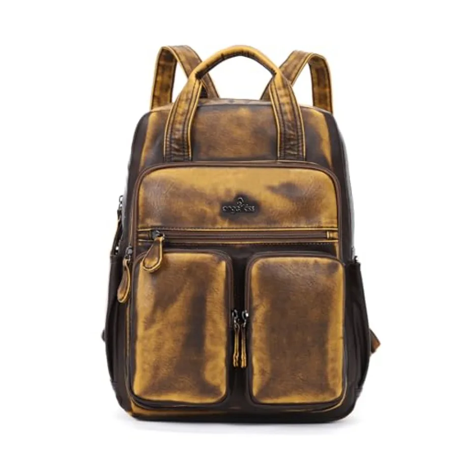 Backpack Purse for Women Soft Washed Leather Multi Pocket Casual Travel Backpacks…
Backpack Purse for Women Soft Washed Leather Multi Pocket Casual Travel Backpacks…