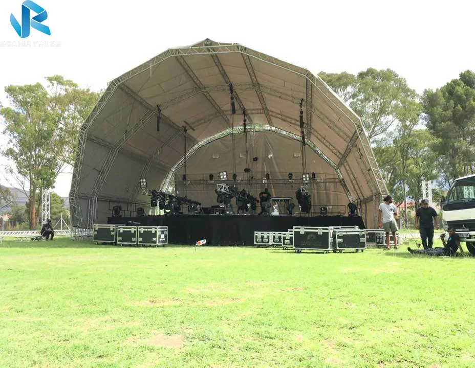 TUV Approved High Quality Dome Arch Roof Truss System With Cover
TUV Approved High Quality Dome Arch Roof Truss System With Cover