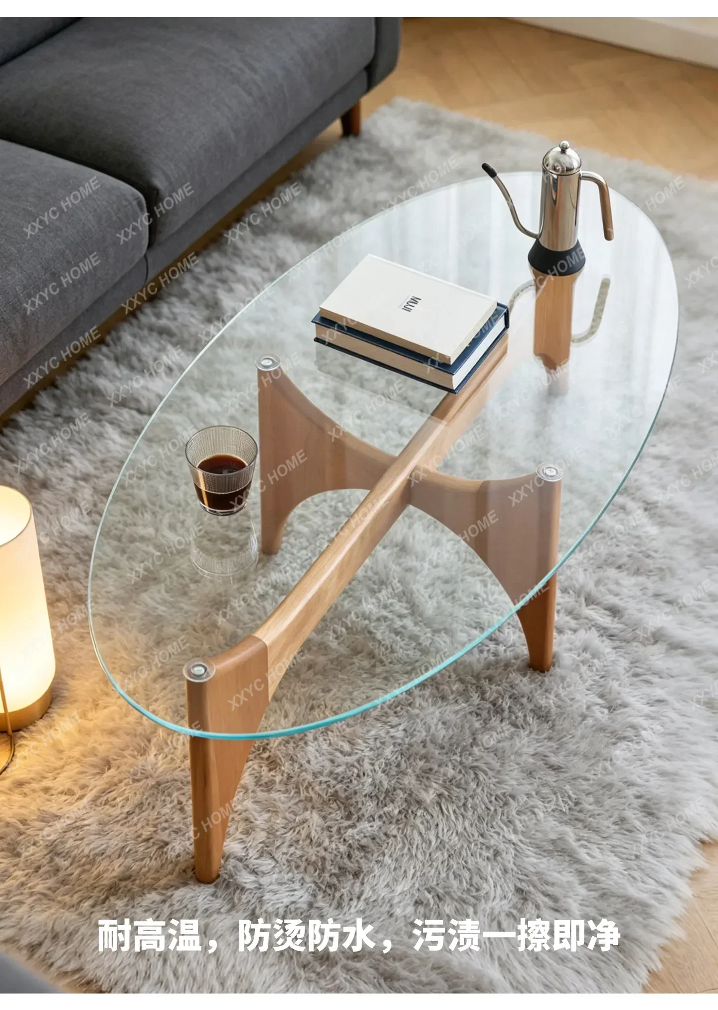 M178 Glass Minimalist Coffee Table Transparent Unique Simple Clear Aesthetic Coffee Table Modern Meubles
M178 Glass Minimalist Coffee Table Transparent Unique Simple Clear Aesthetic Coffee Table Modern Meubles