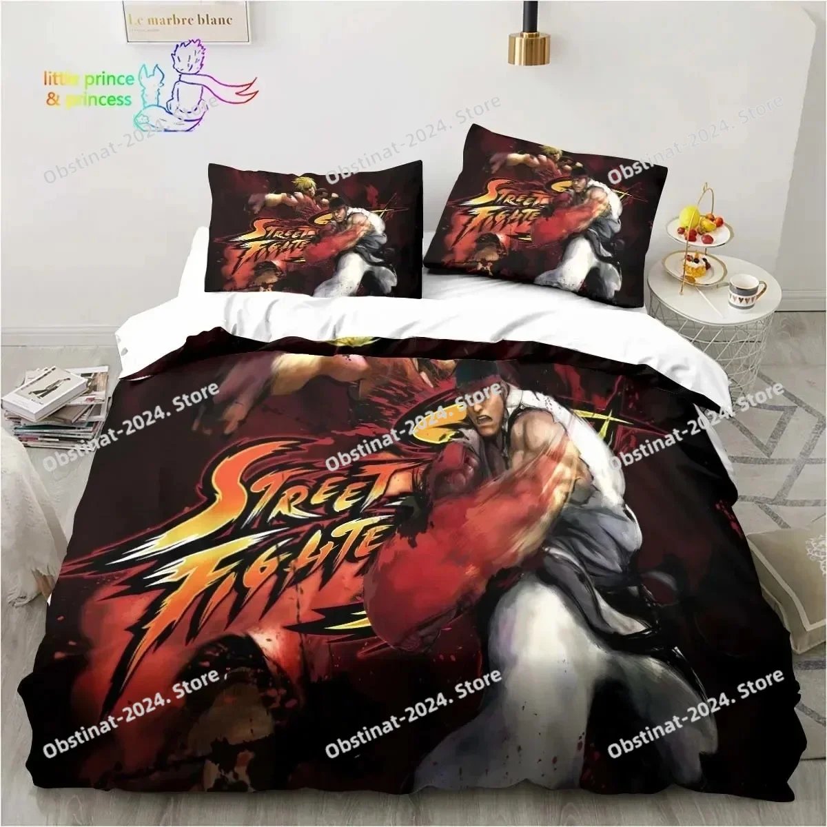 Street Fighter Printed Bedding Set Single Twin Full Queen King Size Bed Set Adult Kid Bedroom Retro Game Gamer Bedding Gift
Street Fighter Printed Bedding Set Single Twin Full Queen King Size Bed Set Adult Kid Bedroom Retro Game Gamer Bedding Gift