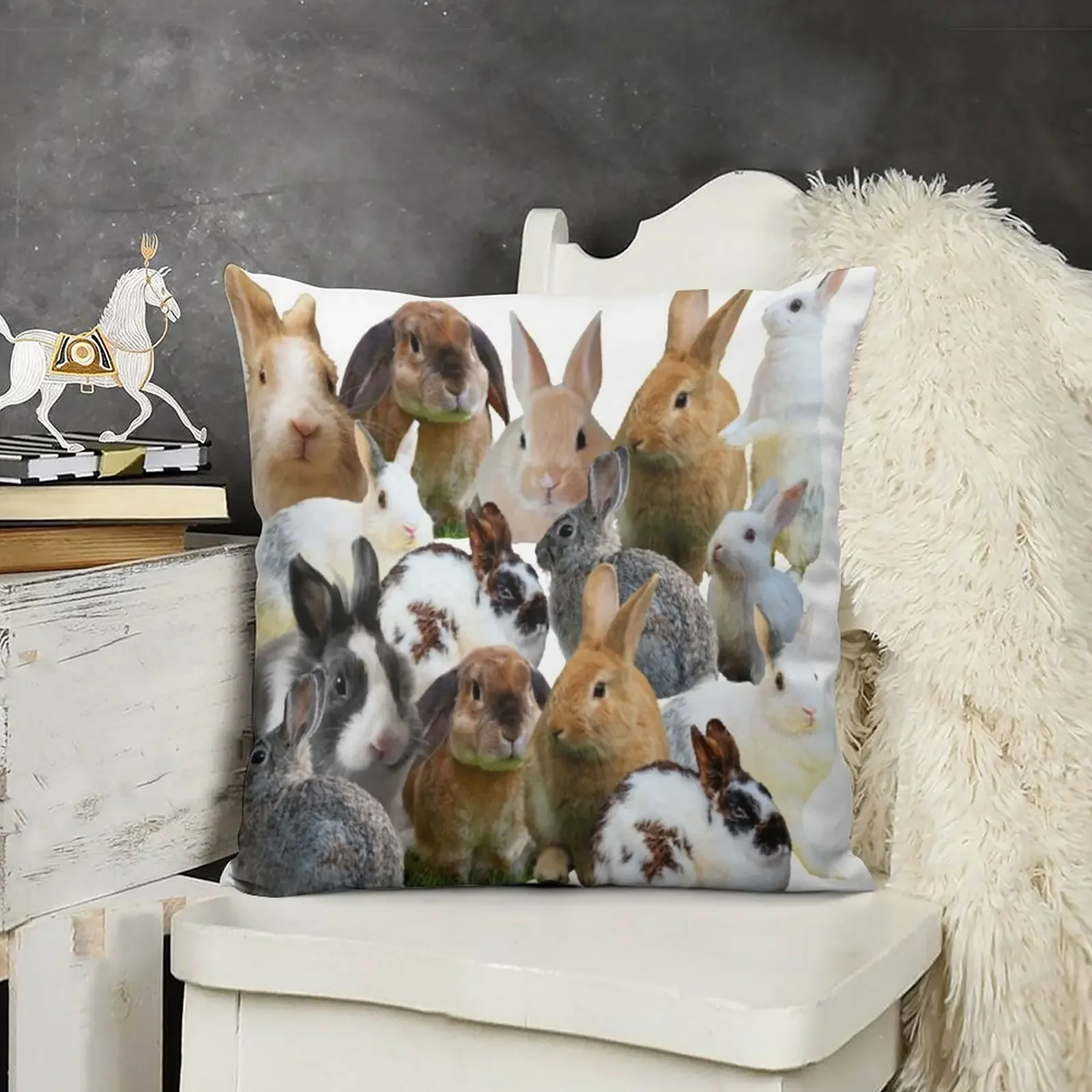 Cute rabbits/bunnies Throw Pillow Christmas Covers For Cushions Cushions Cover Luxury Pillow Case Pillowcase pillow
Cute rabbits/bunnies Throw Pillow Christmas Covers For Cushions Cushions Cover Luxury Pillow Case Pillowcase pillow