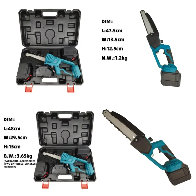 【CHIMU HOME】 20V Brushless Cordless Chainsaw for Wood Cutting Outdoor Use
【CHIMU HOME】 20V Brushless Cordless Chainsaw for Wood Cutting Outdoor Use