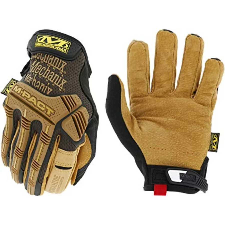 M-Pact Leather Gloves - Leather Impact-Resistant Work Gloves for Hand Support - Breathable Design - Shock Absorbing - Machine W
M-Pact Leather Gloves - Leather Impact-Resistant Work Gloves for Hand Support - Breathable Design - Shock Absorbing - Machine W