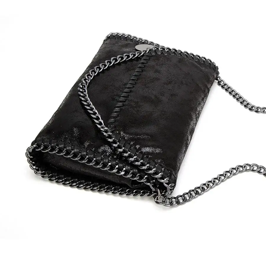 Women's Lady Handbags New Casual Chain One-Shoulder Messenger Bag Trendy Body Clutch Sac Bags Purses Flap Bag Main a Small
Women's Lady Handbags New Casual Chain One-Shoulder Messenger Bag Trendy Body Clutch Sac Bags Purses Flap Bag Main a Small