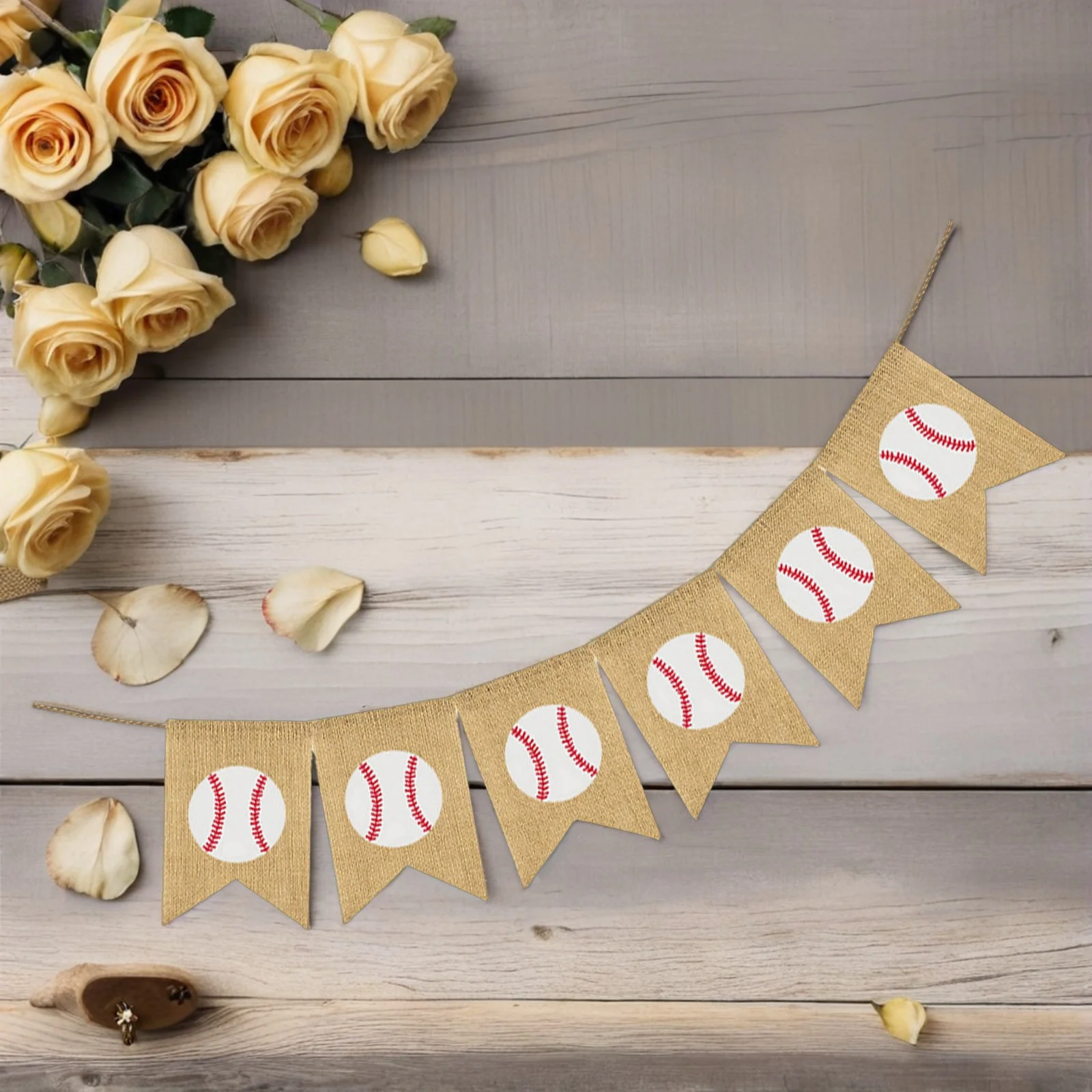 Vintage Burlap Baseball Banner Linen Swallowtail Bunting Party Decor Sports Theme Garlands Photo Prop Festive Supplies
Vintage Burlap Baseball Banner Linen Swallowtail Bunting Party Decor Sports Theme Garlands Photo Prop Festive Supplies