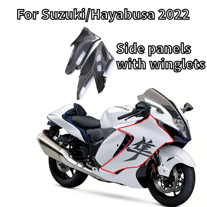 For Suzuki Hayabusa GSX1300R Motorcycle Modification with Carbon Fiber Shell Accessories, Front Large Side Panel
For Suzuki Hayabusa GSX1300R Motorcycle Modification with Carbon Fiber Shell Accessories, Front Large Side Panel
