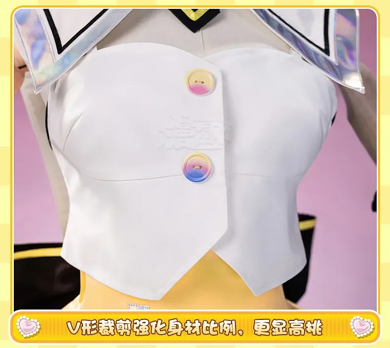 Anime BanG Dream! Nakamachi Arale Cosplay Costume Uniform Halloween Carnival Party Christmas Play Role Clothes Clothing
Anime BanG Dream! Nakamachi Arale Cosplay Costume Uniform Halloween Carnival Party Christmas Play Role Clothes Clothing