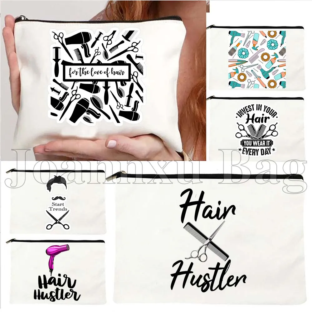 Hairdresser Hair Dresser Haircutter Stylist Scissors Coiffeur Haircut Gifts Canvas Cosmetic Makeup Travel Bag Pencil Case Pouch
Hairdresser Hair Dresser Haircutter Stylist Scissors Coiffeur Haircut Gifts Canvas Cosmetic Makeup Travel Bag Pencil Case Pouch
