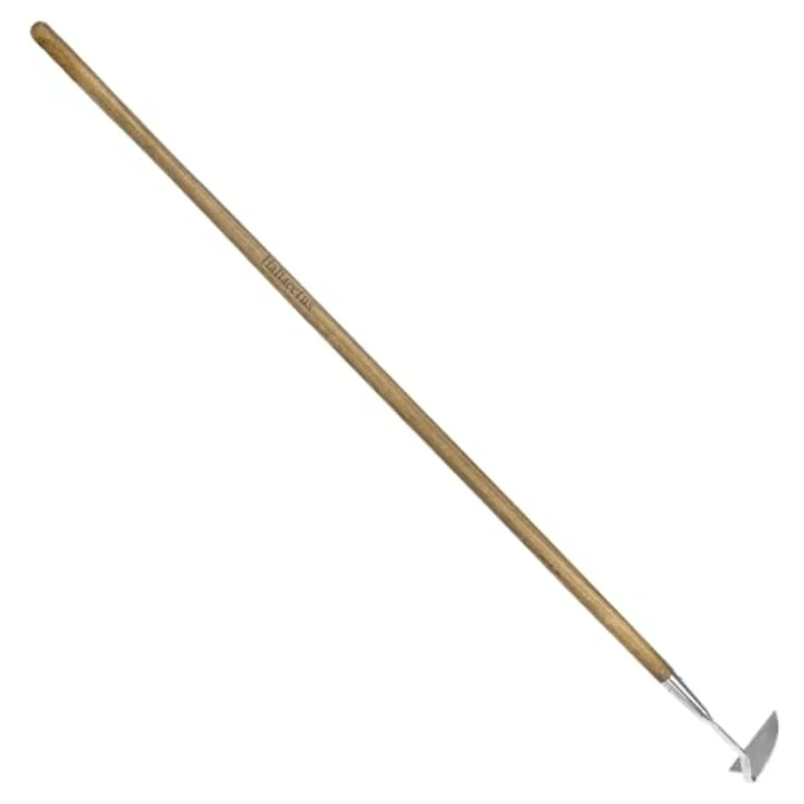 Haliaeetus Long Handle Japanese Hand for Standing to Remove Weed Stainless Steel Scraper Hoe Bent Angle Weeding Sickle for Fast
Haliaeetus Long Handle Japanese Hand for Standing to Remove Weed Stainless Steel Scraper Hoe Bent Angle Weeding Sickle for Fast