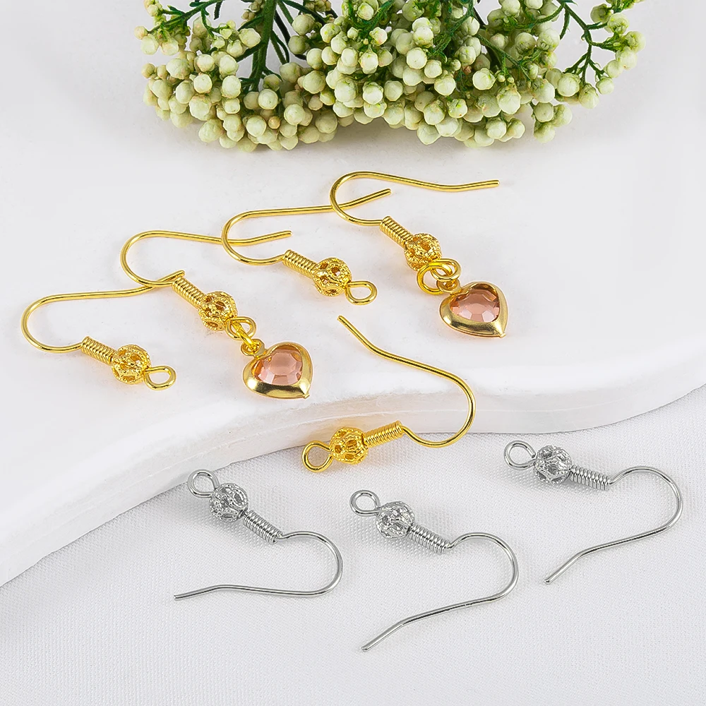 4pcs 10pcs 19x20mm Copper 18K Gold Plated Earrings Hooks Findings For DIY Handmade Earring Jewelry Making Supplies Accessories
4pcs 10pcs 19x20mm Copper 18K Gold Plated Earrings Hooks Findings For DIY Handmade Earring Jewelry Making Supplies Accessories