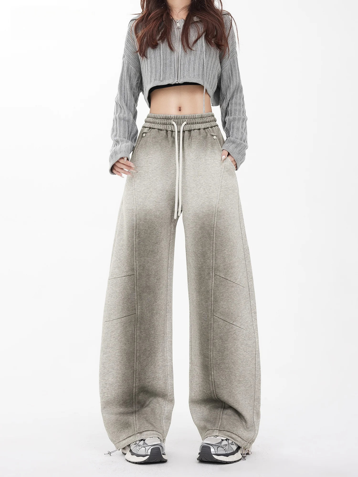 Женские повседневные брюки Street Sle American Wide Leg с высокой талией, хлопковые, в стиле Harlan, с эффектом драпировки и изогнутым кроем
Женские повседневные брюки Street Sle American Wide Leg с высокой талией, хлопковые, в стиле Harlan, с эффектом драпировки и изогнутым кроем