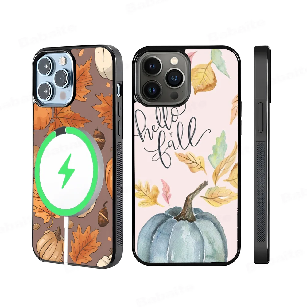 Pumpkin Happy Fall Autumn Phone Case Magnetic Case For IPhone 16 14 13 12 11 15 Pro Max Plus For Magsafe Wireless Charge Cover
Pumpkin Happy Fall Autumn Phone Case Magnetic Case For IPhone 16 14 13 12 11 15 Pro Max Plus For Magsafe Wireless Charge Cover
